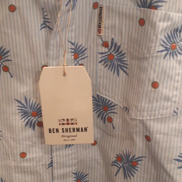 NWT Boy's Ben Sherman button up short sleeve shirt - Picture 3 of 5